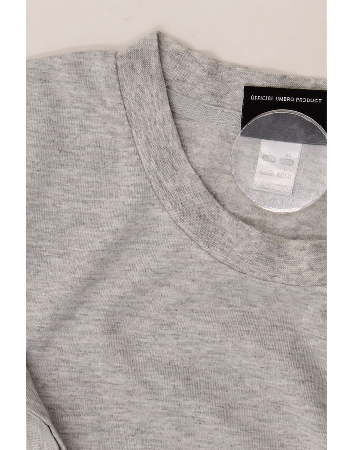 Ανδρικό T-Shirt UMBRO Top Large Grey Flecked