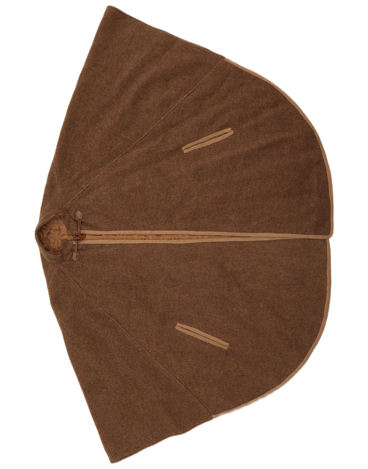 Vintage Γυναικείο Παλτό Poncho One Size Καφέ