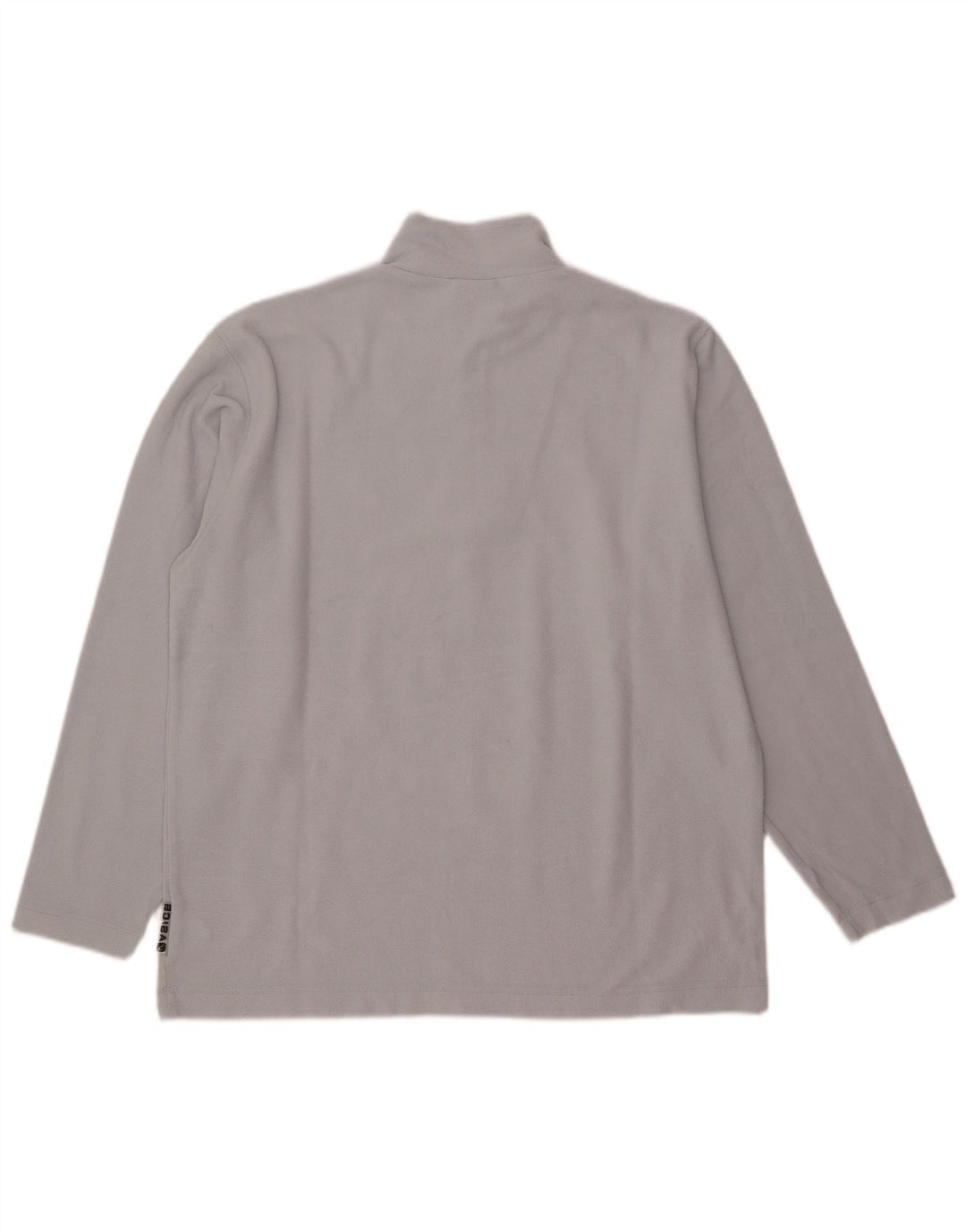 Asics Ανδρικό φερμουάρ Fleece Jumper με μεγάλο γκρι πολυεστέρα