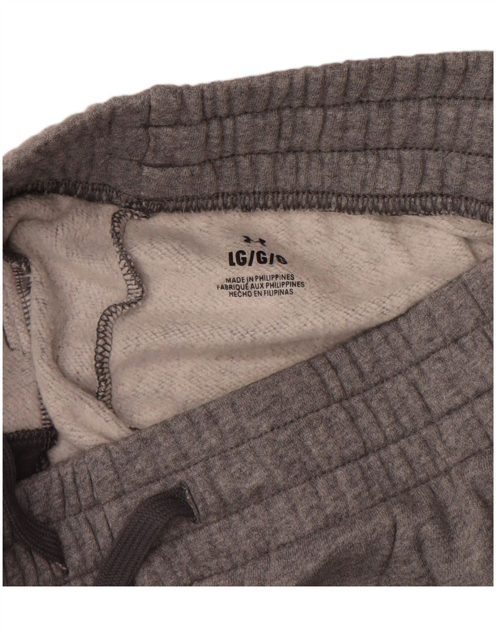 UNDER ARMOR Γυναικεία αθλητική φόρμα παντελόνι Joggers UK 14 μεγάλο γκρι βαμβακερό