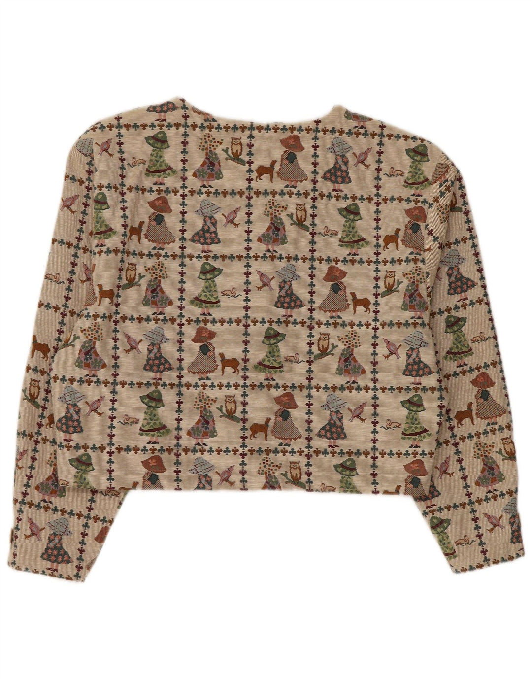 Bonita Γυναικείο μπουφάν Bolero UK 16 Large Beige Polyester Novelty