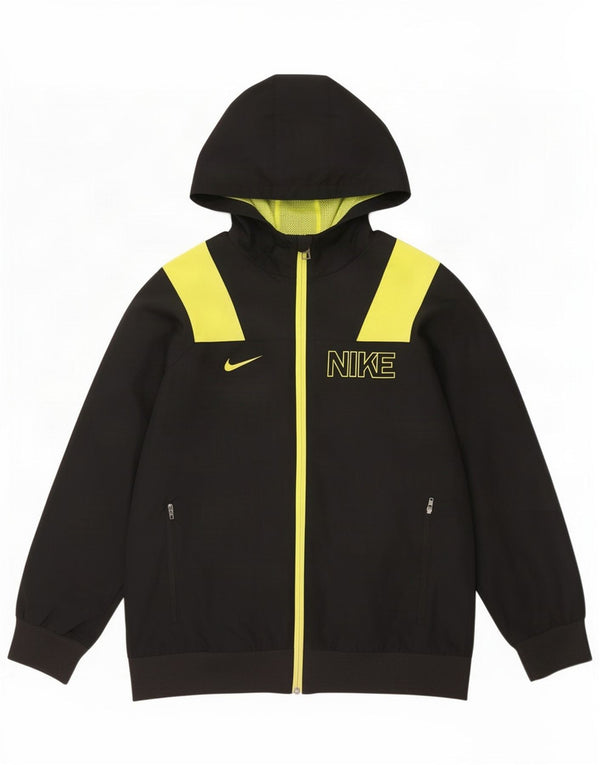Μπουφάν Nike Boys Graphic αθλητική φόρμα 12-13 ετών, μεγάλο μαύρο χρώμα