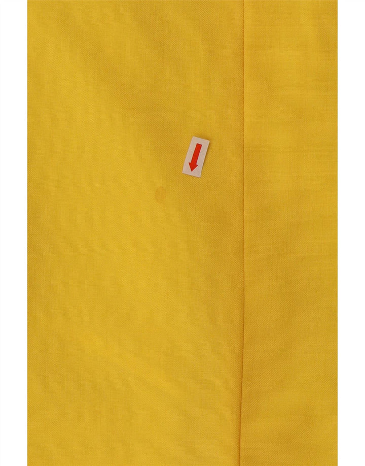 VINTAGE Ανδρικό σακάκι σακάκι με 2 κουμπιά UK 40 μεγάλο κίτρινο μαλλί