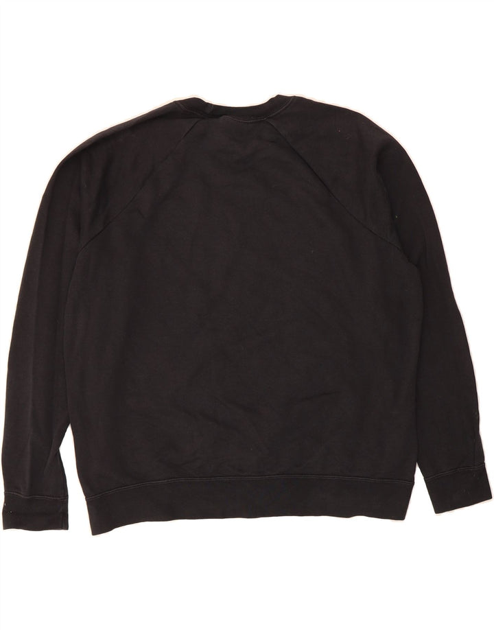 NIKE Womens Sweatshirt Jumper UK 18 XL Black Cotton Vintage Nike and Second-Hand Nike from Messina Hembry 