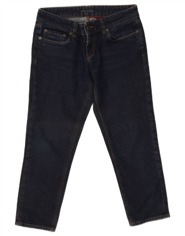 Prada Γυναικείο Cropped Jeans W25 L22 Navy Blue