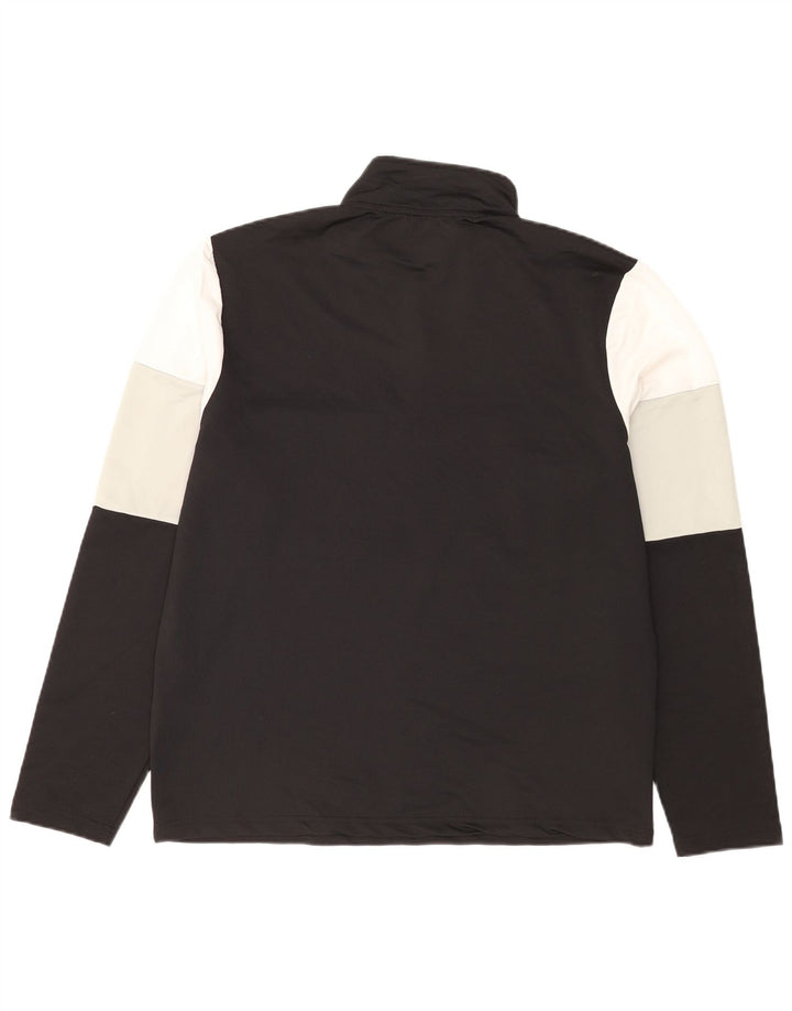 Ανδρική φόρμα πουλόβερ με φερμουάρ FILA Top XL Μαύρο Colourblock Πολυεστέρας