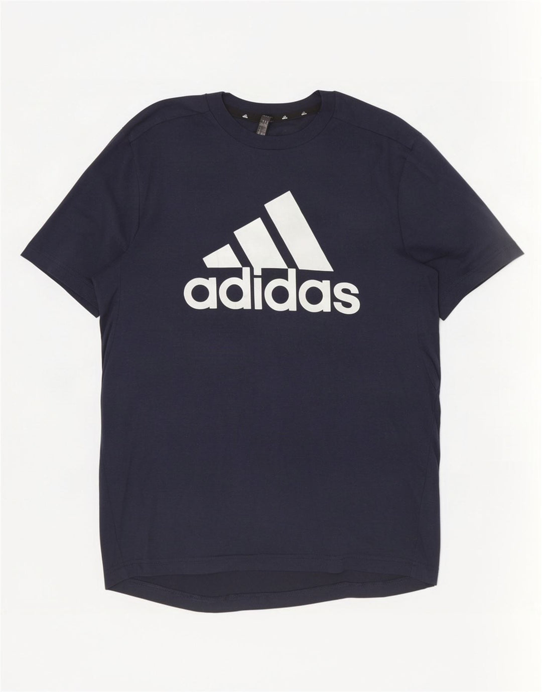 Ανδρικό γραφικό T-shirt Adidas Aeroready Top Small Navy Blue Polyester