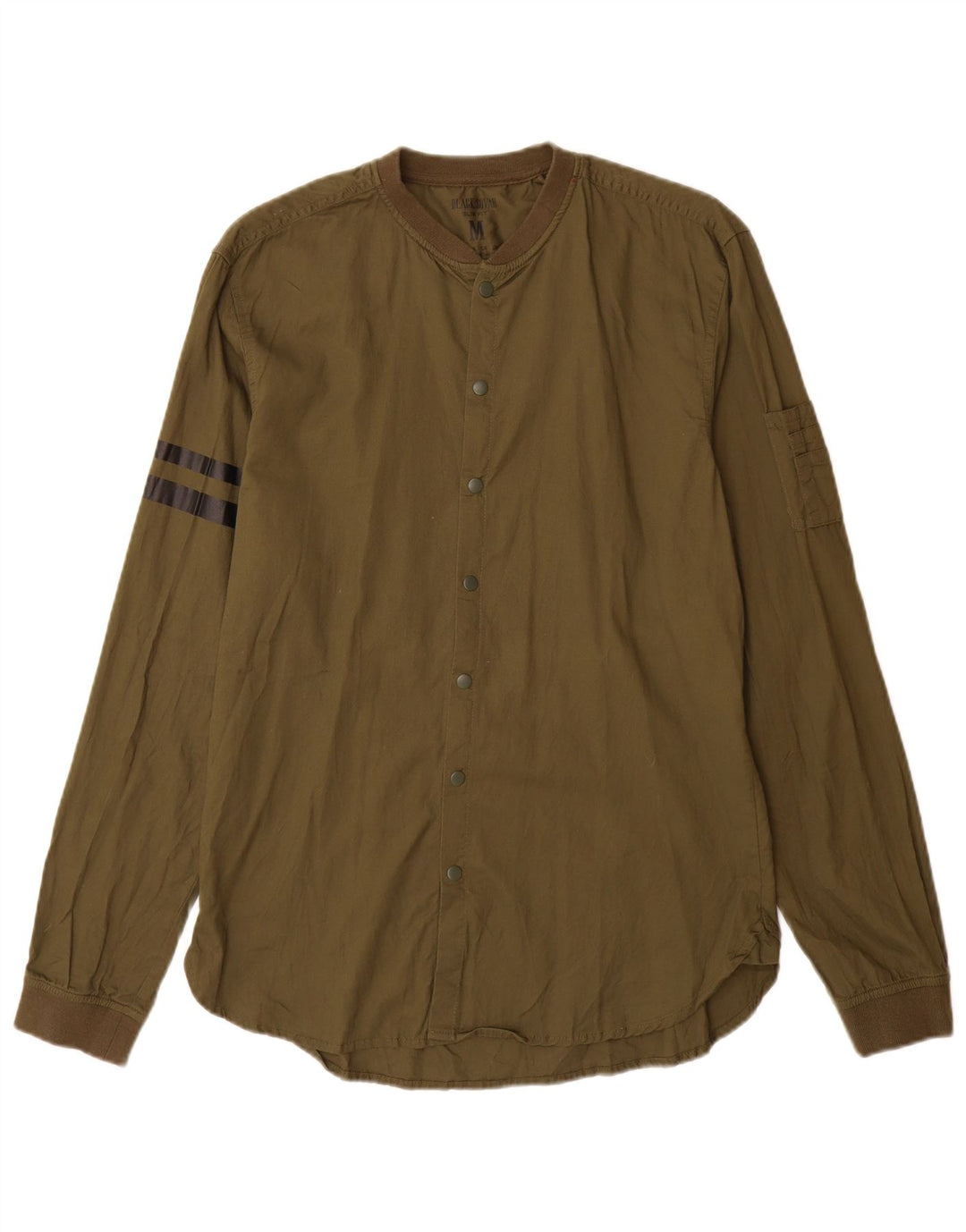 BLACK SQUAD Ανδρικό πουκάμισο Slim Fit Medium Khaki