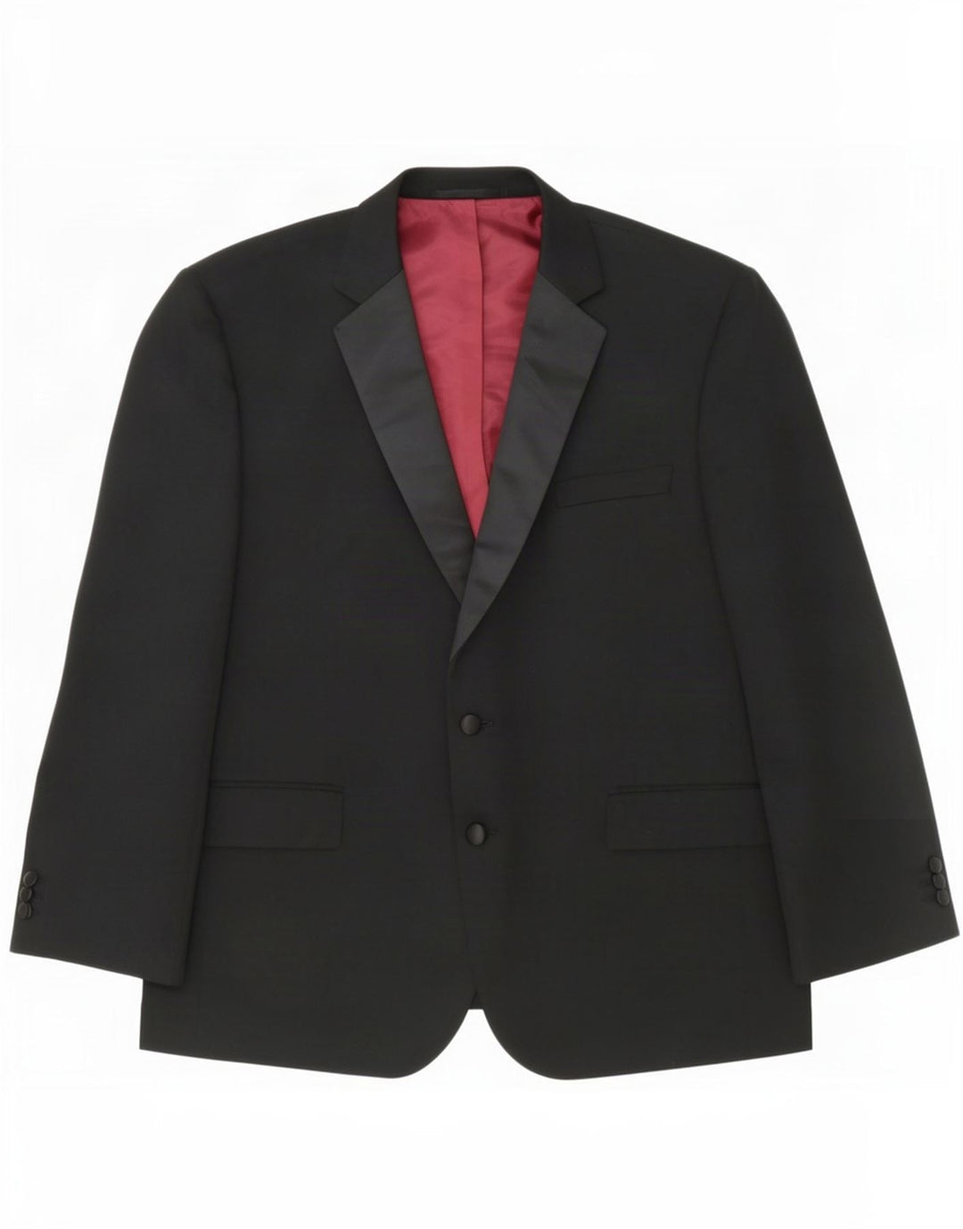 Marks & Spencer Ανδρικό μπουφάν blazer UK 48 2XL μαύρο πολυεστέρα