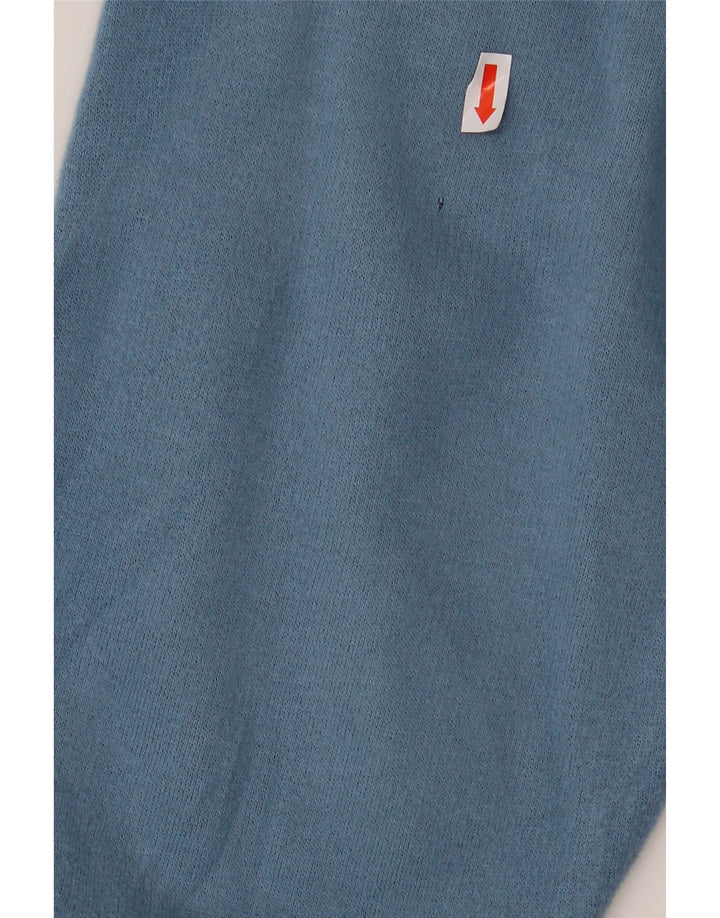 Ανδρικό πουλόβερ με ζακέτα Gymnasium Loose Fit Medium Blue Acrylic