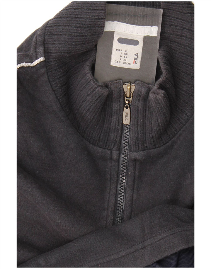 Ανδρικό φούτερ με φερμουάρ Fila Jumper XL Navy Blue