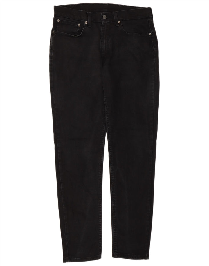 Levi's Mens 531 Slim Jeans W34 L32 Μαύρο βαμβακερό
