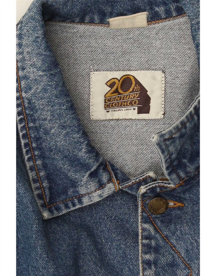 Vintage Ανδρικό Τζιν Μπουφάν UK 38 Medium Blue
