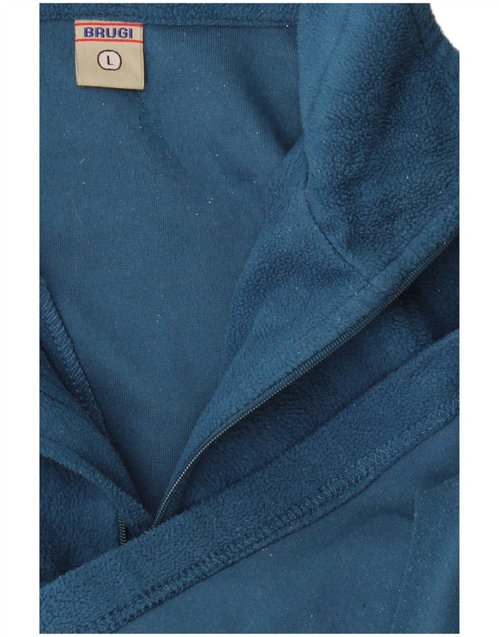 Brugi ανδρικό φερμουάρ Fleece Jumper Large Blue