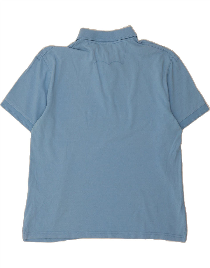 LEVI'S Mens Polo Shirt Large Blue Vintage Levi's and Second-Hand Levi's from Messina Hembry 