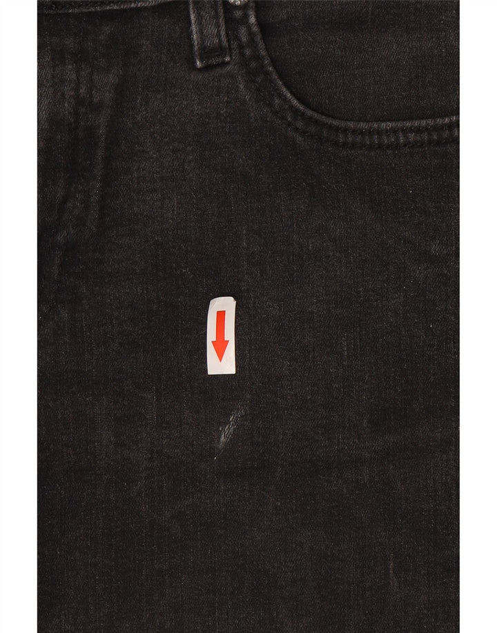 Lee Womens Marion Straight Jeans W28 L33 Γκρι βαμβακερό