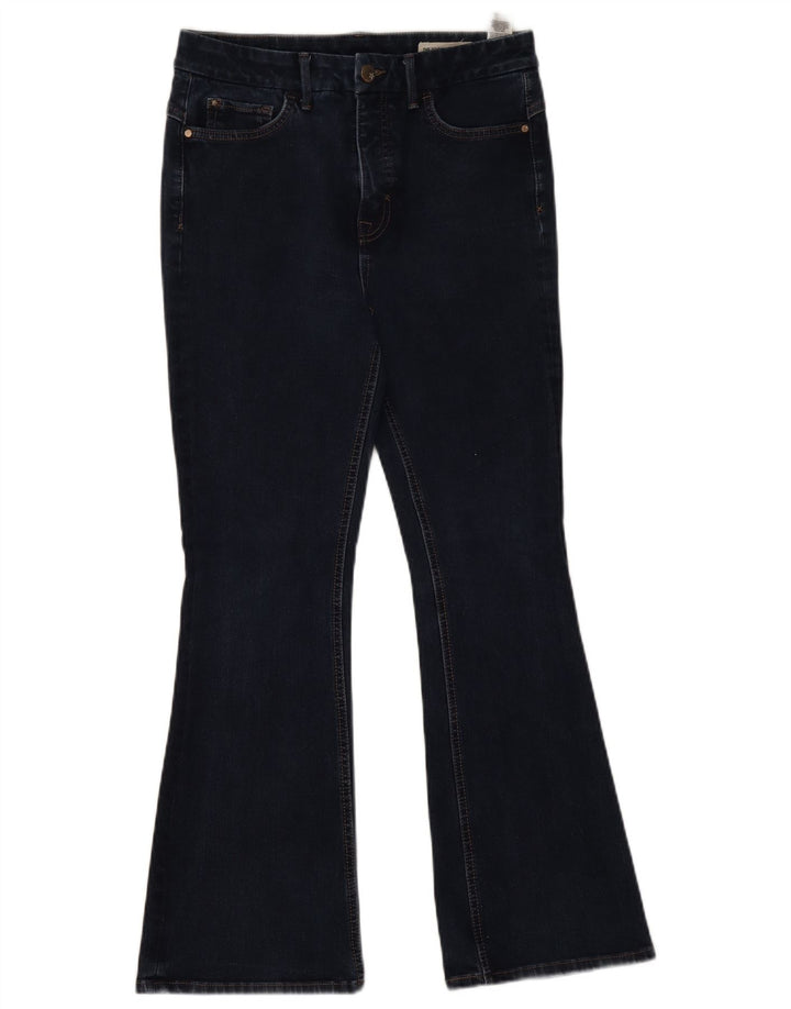 Marks & Spencer Γυναικεία τζιν UK 12 Medium W28 L27 Navy Blue Cotton