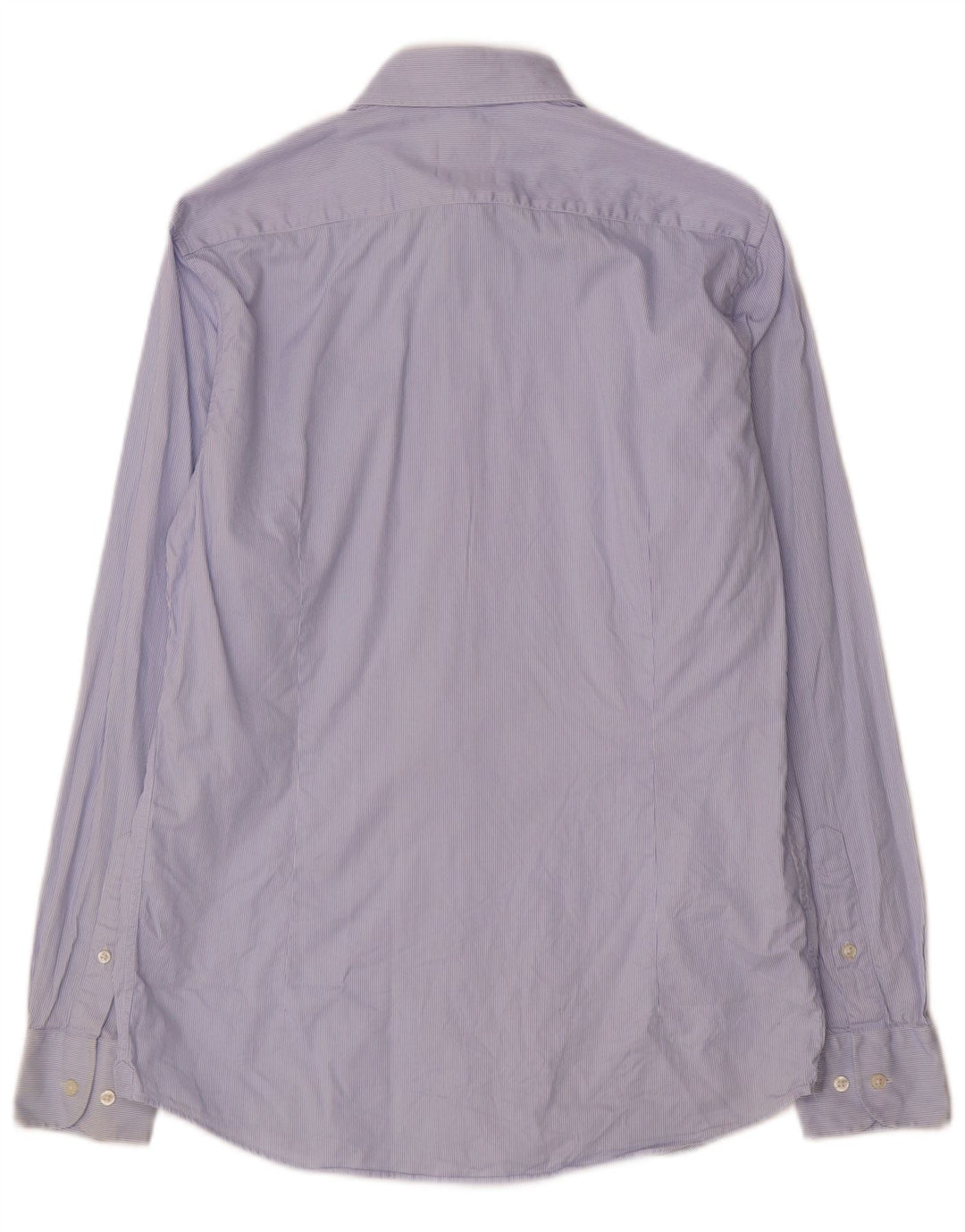Ανδρικό πουκάμισο Massimo Dutti Μέγεθος 39 15 1/2 Medium Blue Pinstripe