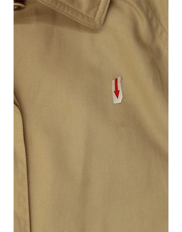ELENA MIRO Γυναικείο Oversized Πανωφόρι UK 16 Large Beige Βαμβακερό