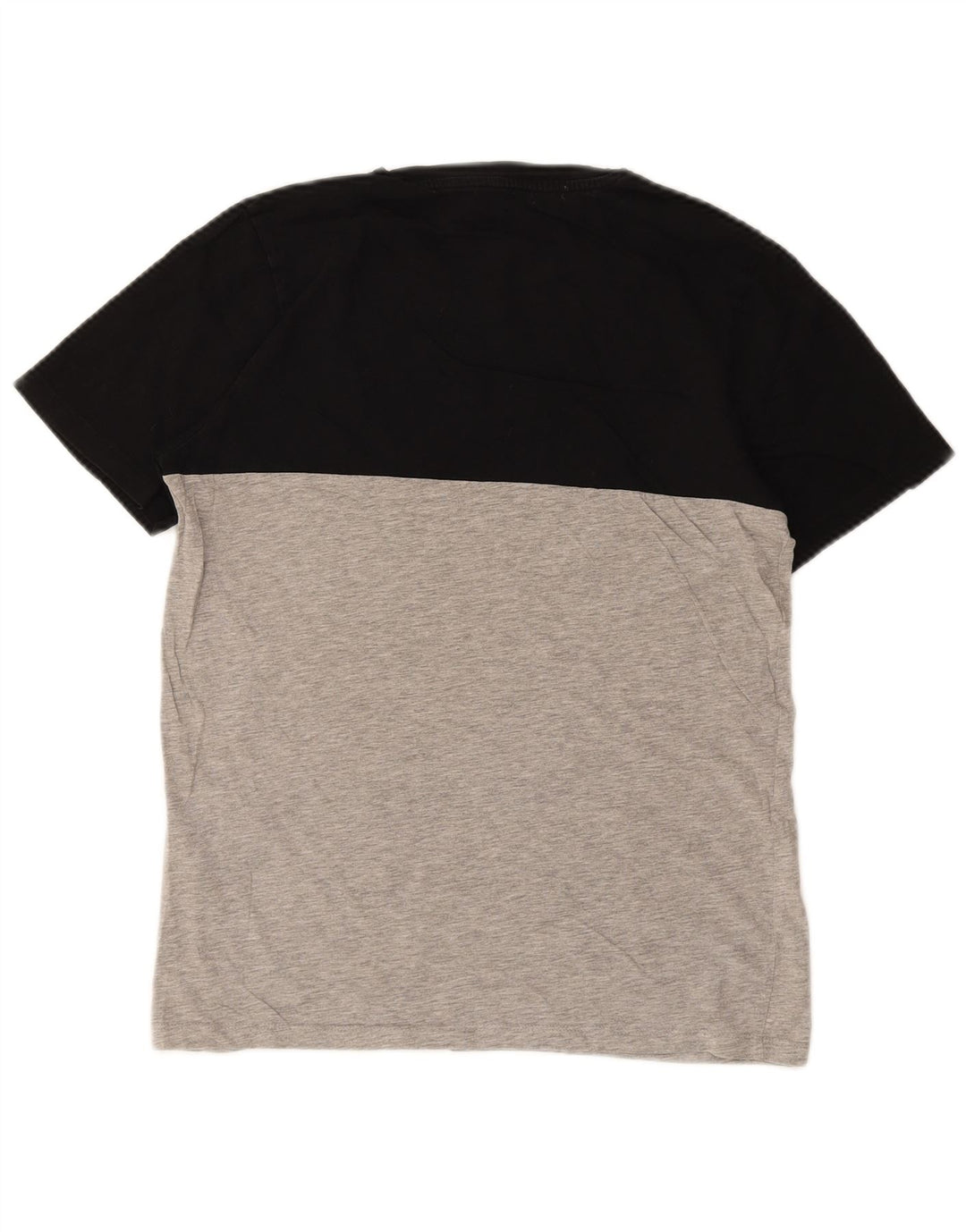Ανδρικό γραφικό μπλουζάκι JACK & JONES Τοπ μεσαίου μαύρου χρώματος βαμβακερό