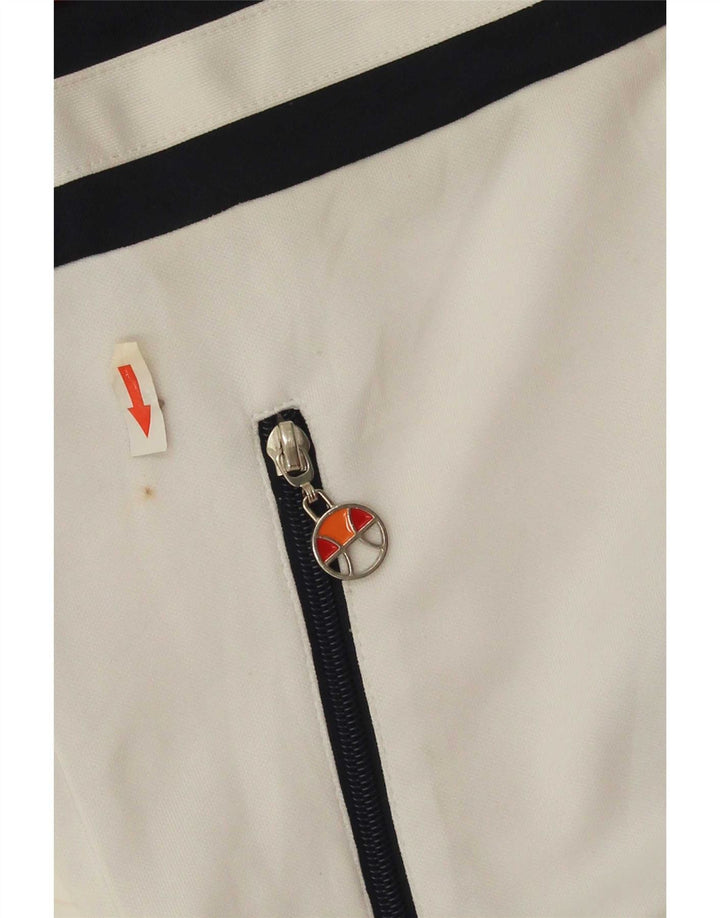 Ανδρική φόρμα Ellesse Top Jacket Small White Colourblock Polyester