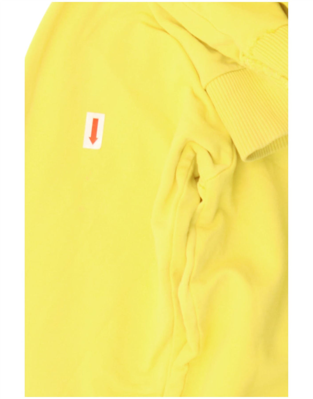 STARTER Γυναικείο γραφικό φούτερ Jumper UK 8 Μικρό κίτρινο βαμβακερό