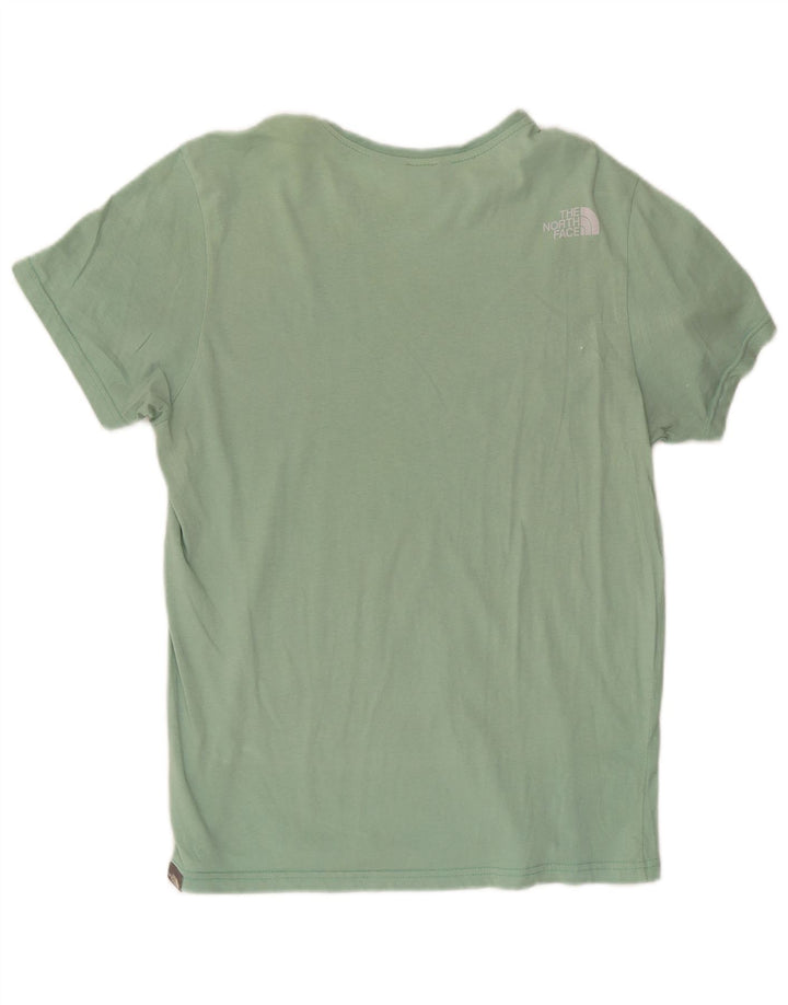 Ανδρικό T-Shirt North Face Top Μεσαίο πράσινο βαμβακερό