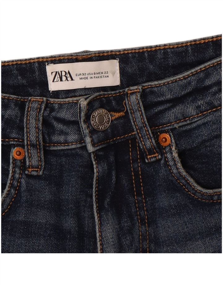 Zara Γυναικείο Τζιν μποτάκι EU 32 2XS W22 L25 Μπλε