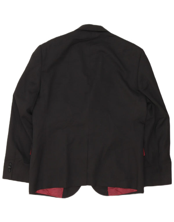 Marks & Spencer Ανδρικό σακάκι σακάκι με 2 κουμπιά UK 42 Large Black