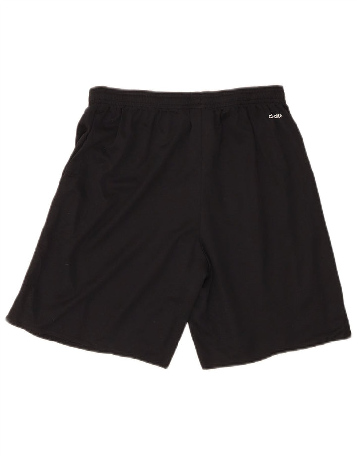 Adidas Boys Climalite σορτς 15-16 ετών μαύρο πολυεστέρα