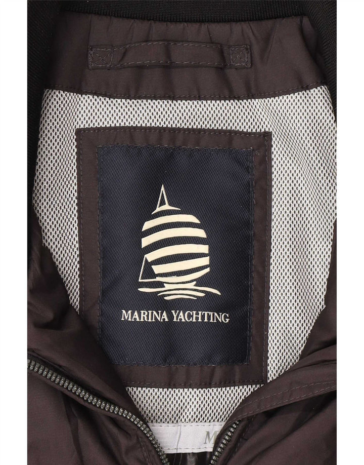 Marina Yachting Ανδρικό Bomber Jacket IT 54 2XL Grey Polyester