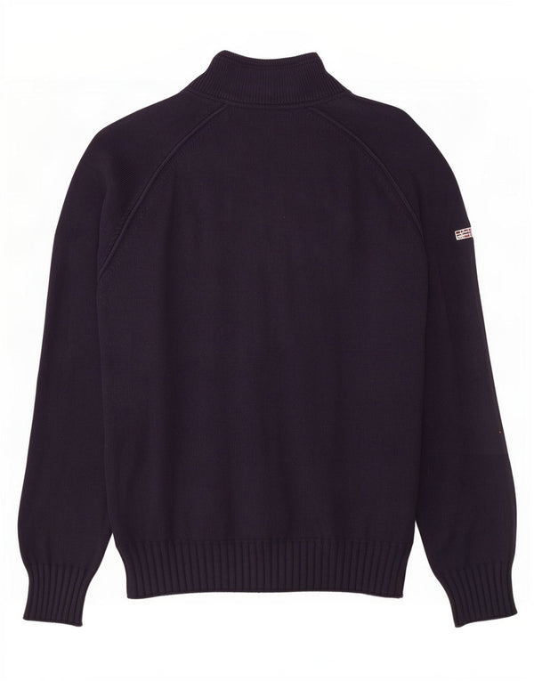 Ανδρικό πουλόβερ Napapijri Geographic με Full Zip Ζακέτα Small Navy Blue