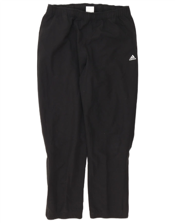 Ανδρική αθλητική φόρμα ADIDAS Climalite Παντελόνι μεγάλο μαύρο πολυεστέρα