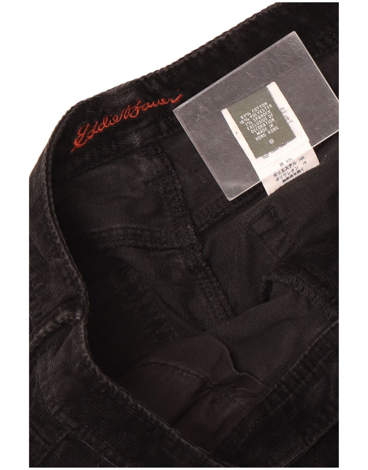 Eddie Bauer Γυναικεία Μποτάκια Κοτλέ παντελόνι US 8 Medium W30 L31 Μαύρο