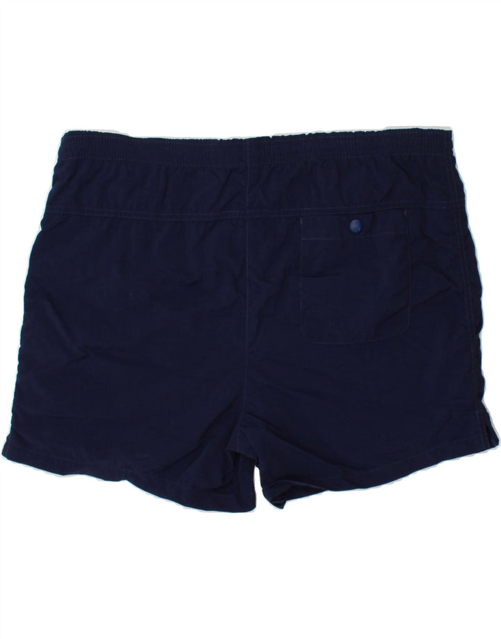 EDDIE BAUER Mens Swimming Shorts Large Navy Blue Nylon Vintage Eddie Bauer and Second-Hand Eddie Bauer from Messina Hembry 