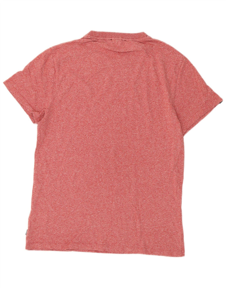 Ανδρικό T-Shirt SUPERDRY Top Large Red Flecked Βαμβακερό