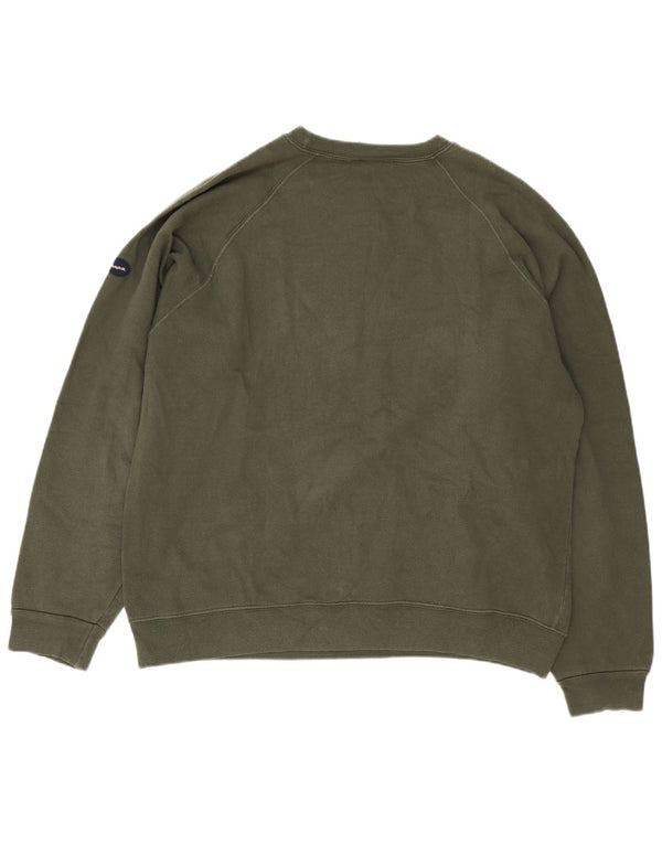 Vespa Ανδρικό Γραφικό Φούτερ Jumper 2XL Πράσινο Βαμβακερό