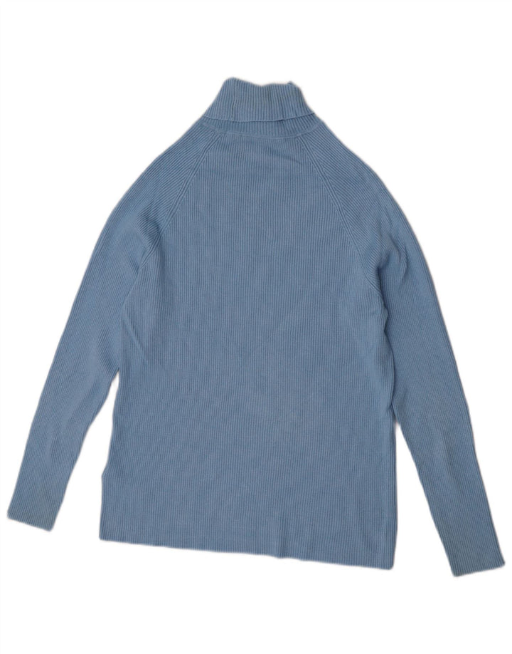 Marks & Spencer Γυναικείο τοπ μακρυμάνικο UK 18 XL μπλε βισκόζη