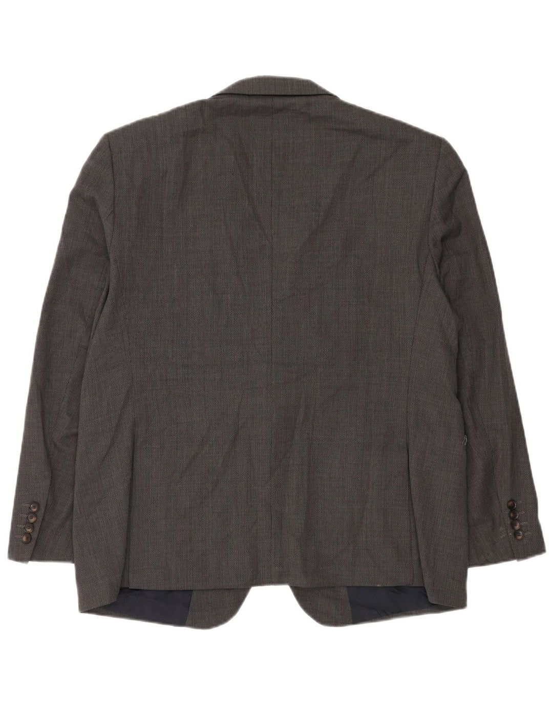 Marks & Spencer Ανδρικό κοντό σακάκι 2 κουμπιών UK 44 XL γκρι μαλλί