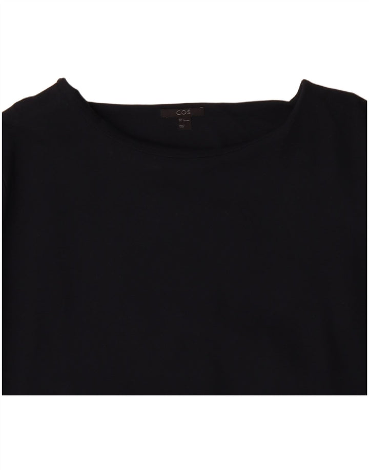 COS Γυναικείο τουνίκ Φόρεμα UK 16 Large Navy Blue Viscose