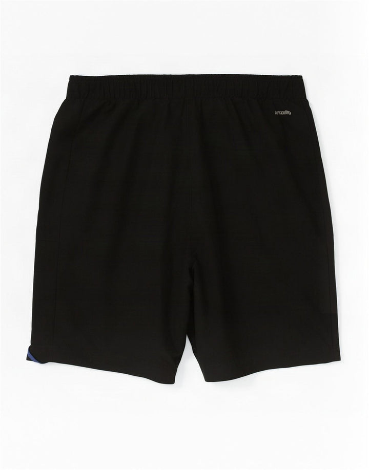 Ανδρικό σορτς Adidas Climalite από μεσαίο μαύρο πολυεστέρα