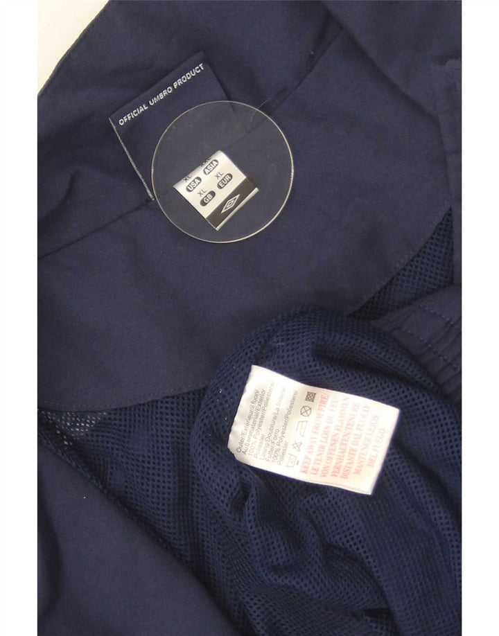 Ανδρική φόρμα γυμναστικής Umbro Top Jacket XL Navy Blue Colorblock Polyester