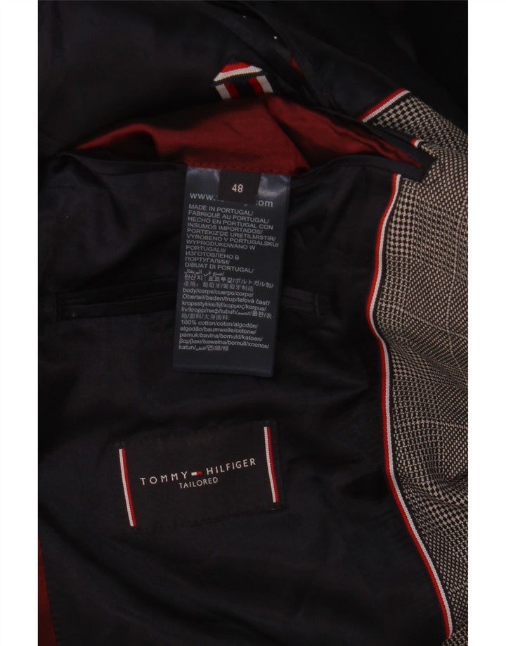 Tommy Hilfiger Ανδρικό τζάκετ με 2 κουμπιά σακάκι IT 48 μεσαίου γκρι