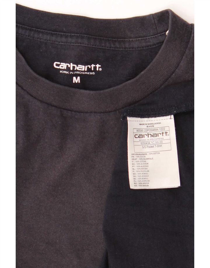Ανδρικό T-Shirt Carhartt Top από μεσαίο μπλε ναυτικό βαμβακερό