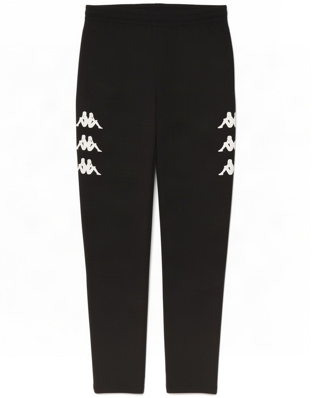 Kappa Ανδρικά γραφικά αθλητικά παντελόνια Small Black Polyester