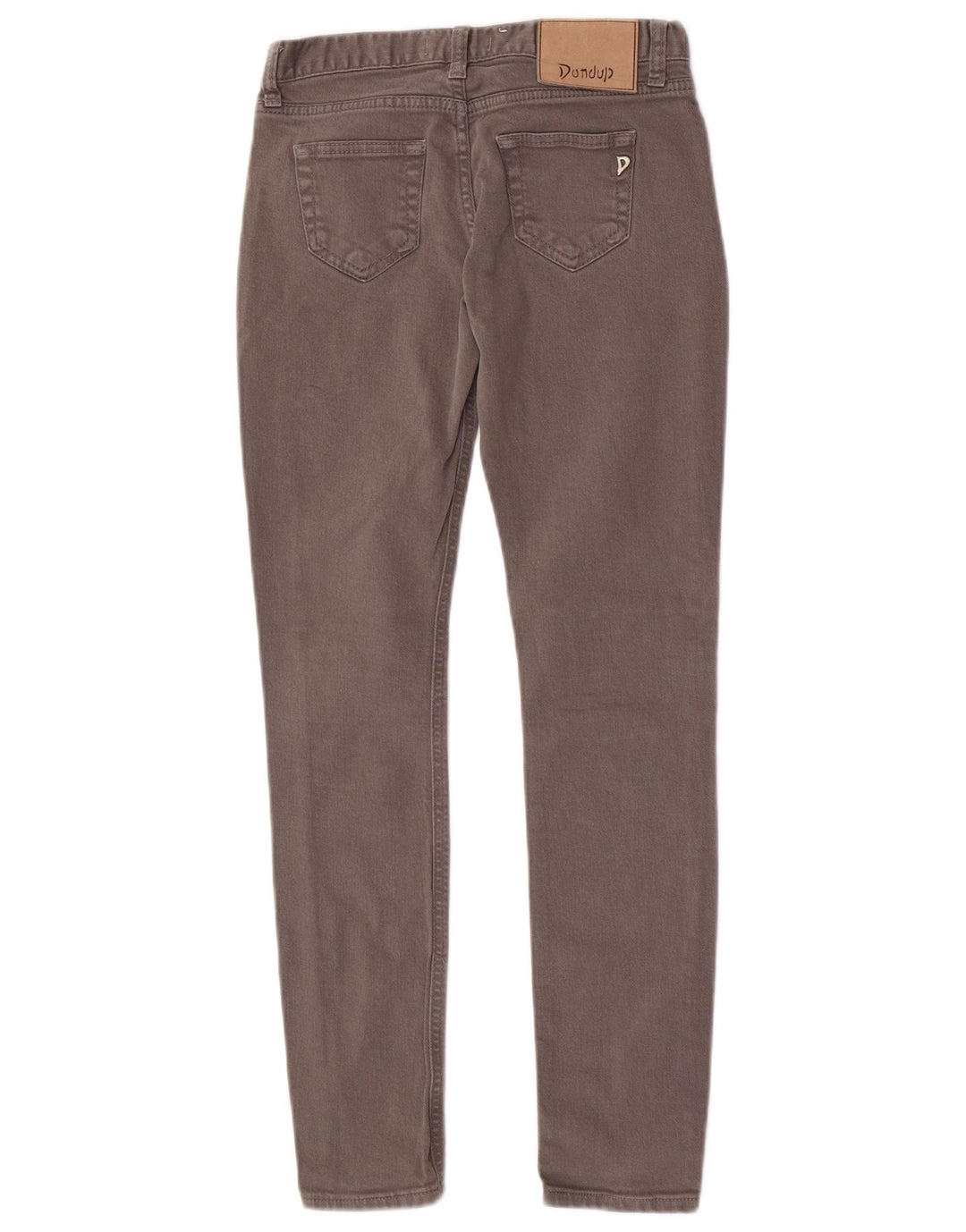 Dondup Γυναικείο Skinny Jeans W25 L29 Γκρι βαμβακερό