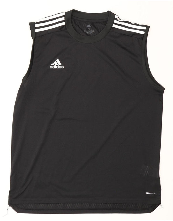 Adidas Ανδρικό γιλέκο Aeroready Top XL Μαύρο Πολυεστέρας