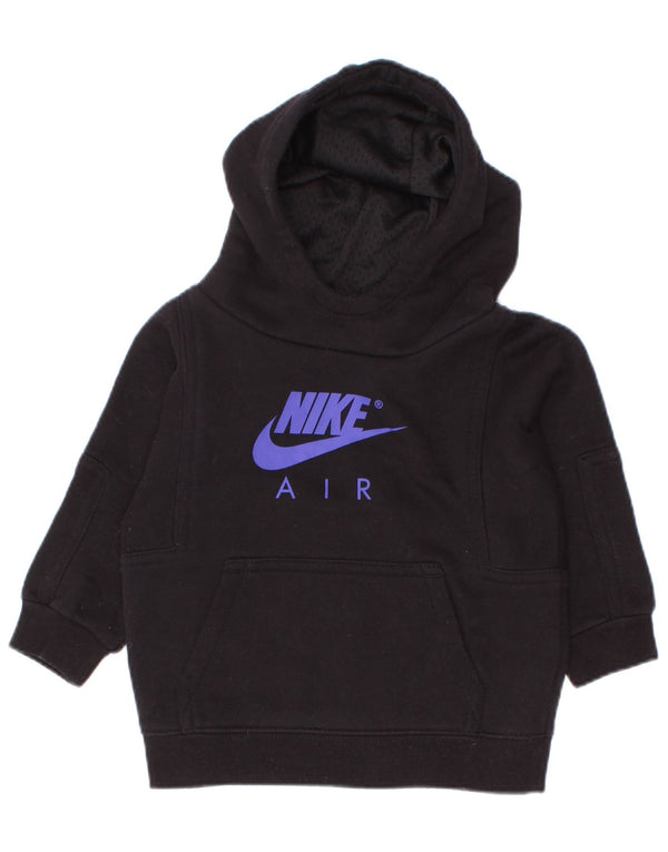 Nike Baby Boys Graphic Hoodie Jumper 12-18 μηνών Μαύρο βαμβακερό