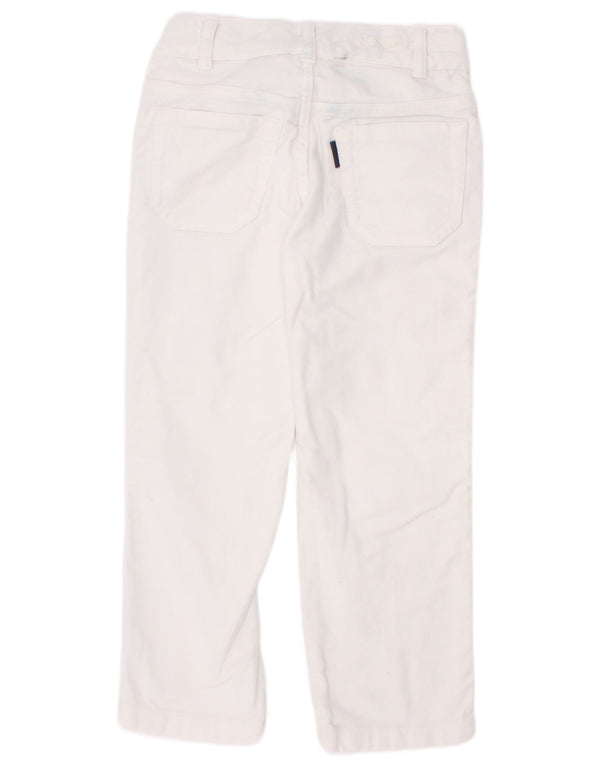 Jeckerson Boys Straight Casual Trousers 3-4 Years W20 L17 White Cotton