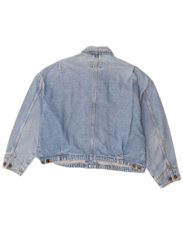 EDDIE BAUER Γυναικείο τζιν μπουφάν UK 14 μεσαίο μπλε βαμβακερό